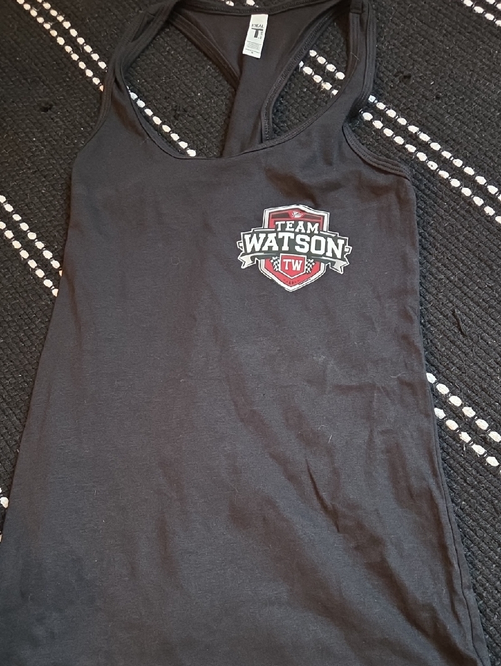 Black Racerback Tank Top